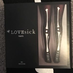 Skeleton tights